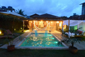 Casa Alegre Trancoso, piscina, 3 suítes e ar-cond.